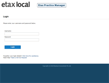 Tablet Screenshot of pm.etax.com.au